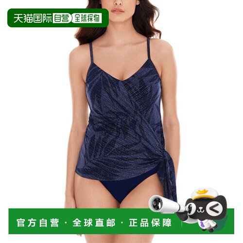 自营Magicsuit Kismet Alex Tankini - Blue 美国奥莱直发泳衣