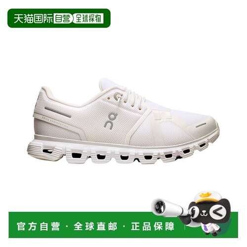 自营On Running Cloud 6 Sneaker - White 昂跑美国奥莱直发