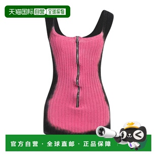 女士针织无袖 Marni T恤 100 方形领 1h可退 初榨羊毛 美国直邮