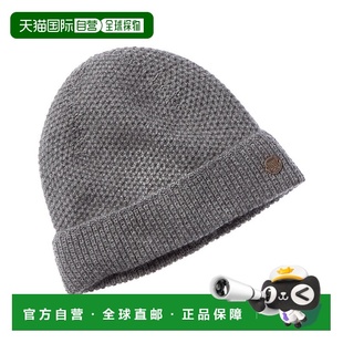 Stitched Honeycomb Cuffed Cashmere gre 自营Bruno Hat Magli