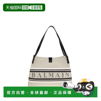 自营Balmain Cotton Shoulder Women's Bag - multicolor 美国奥