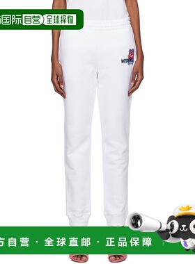 1h可退 香港直邮潮奢 Moschino 莫斯奇诺 女士 白色 Puzzle Bobbl