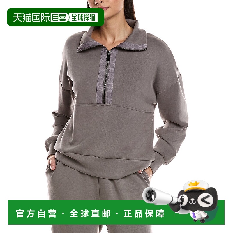 自营ARIELLA Scuba 1/4-Zip Pullover - gray 美国奥莱直发
