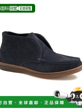 自营johnston & murphyJohnston&Murphy Marlow Chukka绒面靴-蓝