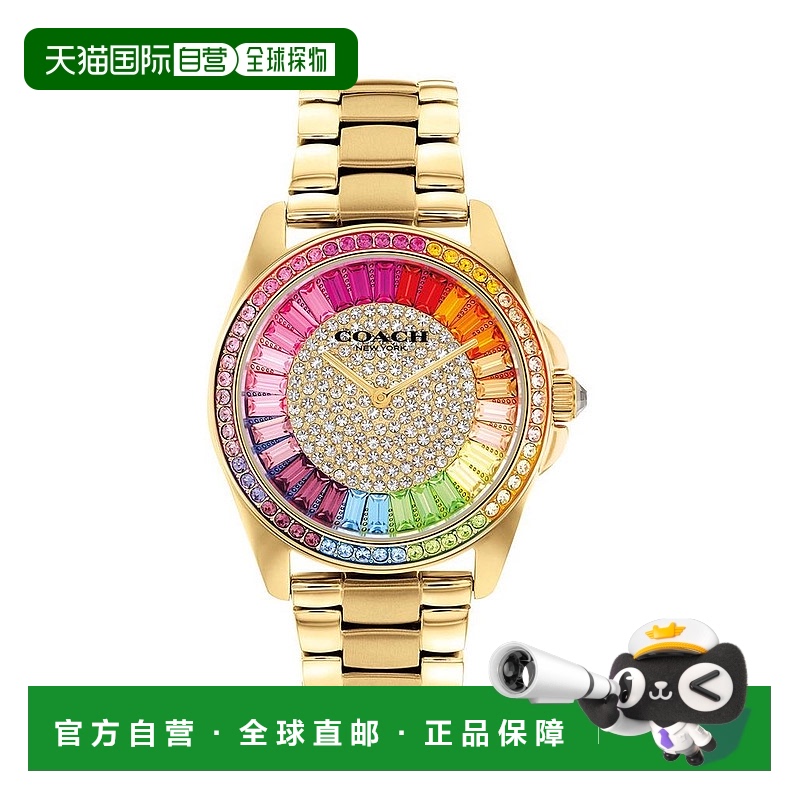 1h可退 【美国直邮】COACH|Greyson 手表，36 毫米蔻驰