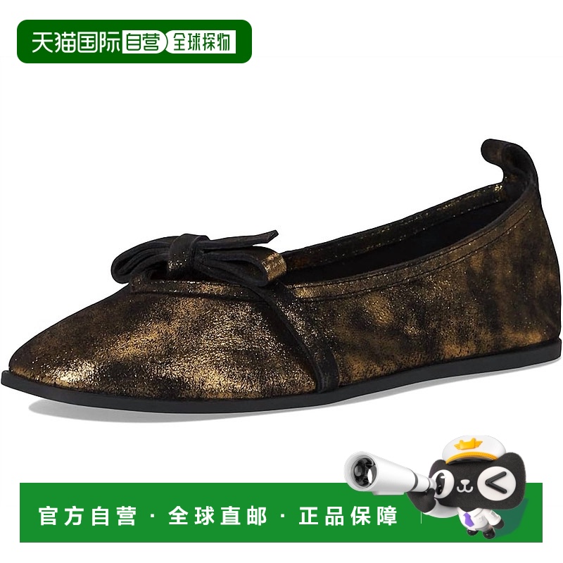 自营 free peopleWomen's Mania Bow Flat In Bronze Age Metalli