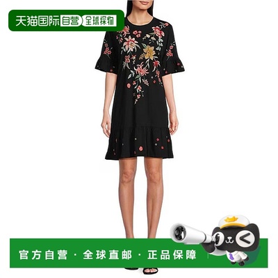 自营johnny wasJonny Was Women's Andrean Placement Floral Emb