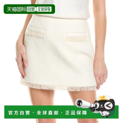 自营cinq a septCinq à Sept Kimmie Skirt - white 美国奥莱直