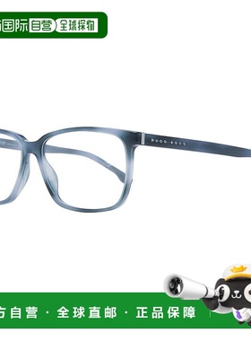 自营 Hugo Boss Men 光学镜男士镜架 - 蓝色 美国奥莱直发