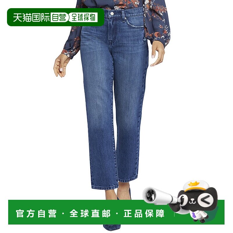 自营NYDJ Charlotte Riverwalk Relaxed Jean - blue 美国奥莱直