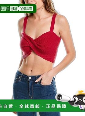 自营 AMUR 无袖 Adelina 扭纹上衣 - 粉色 美国奥莱直发