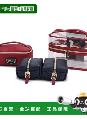 自营mia k collectionEmma Cosmetic Bag Clear Case set by Mia