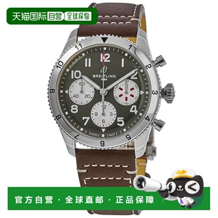 自营Breitling Classic Avi Chronograph 42 Curtiss Warhawk Gre