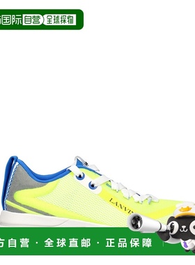 自营Lanvin Fabric Athletic Men's Sneakers - yellow 美国奥莱