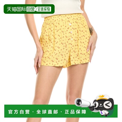 自营chaser追逐者Kinney Boxer短裤-黄色 美国奥莱直发