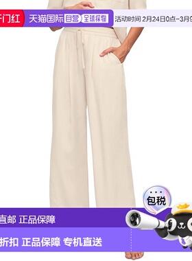 自营Eberjey Tencel Woven Pajama Pants Womens Whitecap Grey D