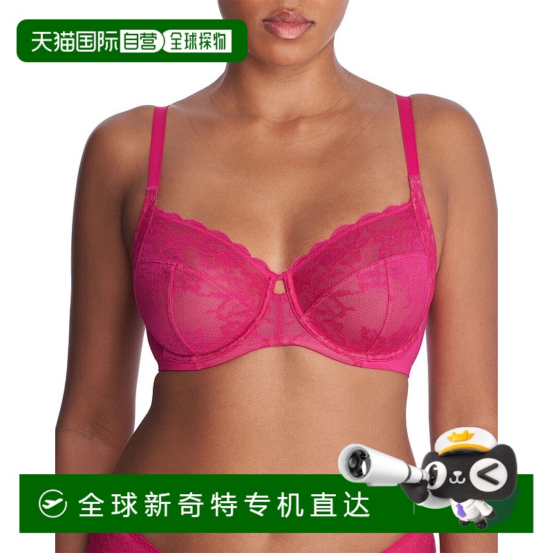 自營 natori名取聲明全圖內(nèi)衣文胸-粉紅色 【美國奧萊】直發(fā)