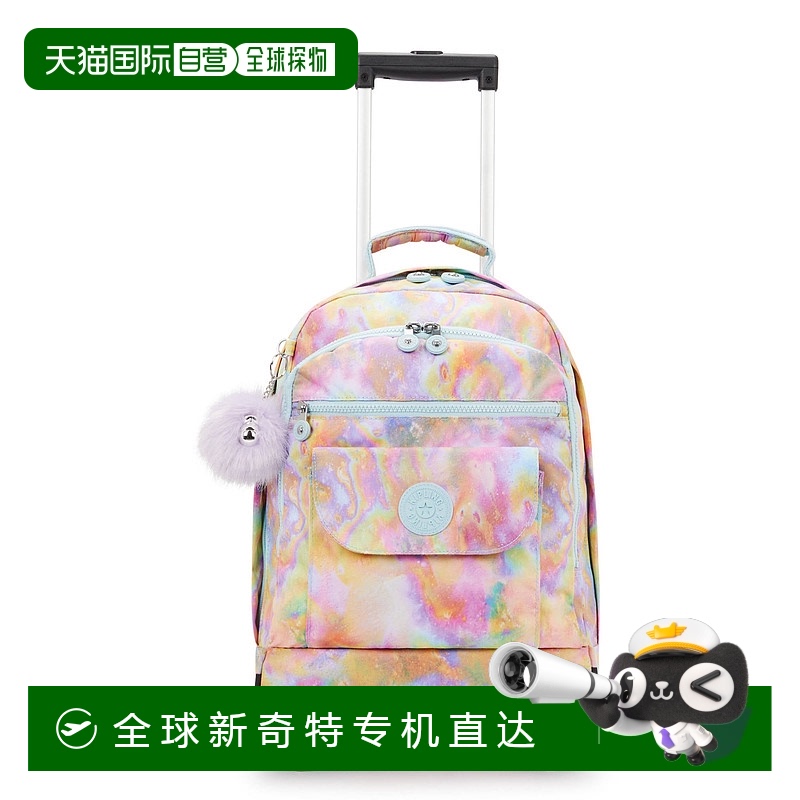 Kipling Sanaa大号印花滚动背包-泡泡光滑 【美国奥莱】直发