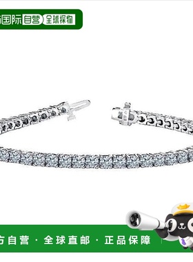 自营 Diana M. 3.00 克拉钻石网球手链 - 白色 美国奥莱直发