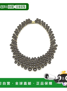 自营 eye candyEmma Statement 项链 - 黑色 - 多 美国奥莱直发