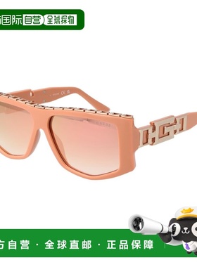 自营Guess Plastic Women's Sunglasses - pink 美国奥莱直发