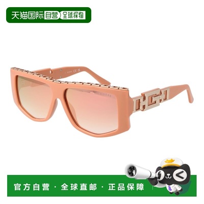 自营Guess Plastic Women's Sunglasses - pink 美国奥莱直发