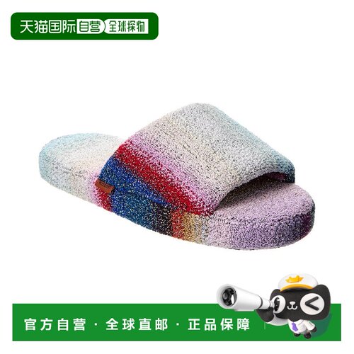 自营Missoni Home Clancy 开放式拖鞋 C/带拖鞋 - 多 美国奥莱直