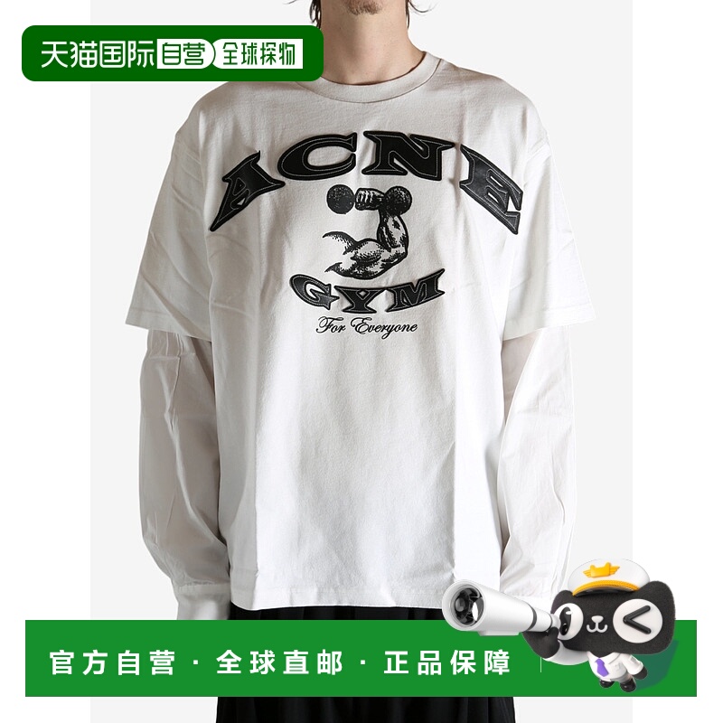 美国直邮ACNE STUDIOS - Men Crew Neck Long Sleeve T-Shirts