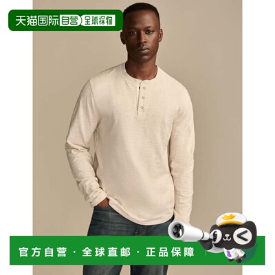 自营lucky brandLucky品牌男士竹节Heather Henley-天然 美国奥莱
