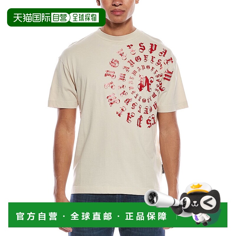 自营Palm Angels Vertigo Pa T-Shirt - brown 美国奥莱直发