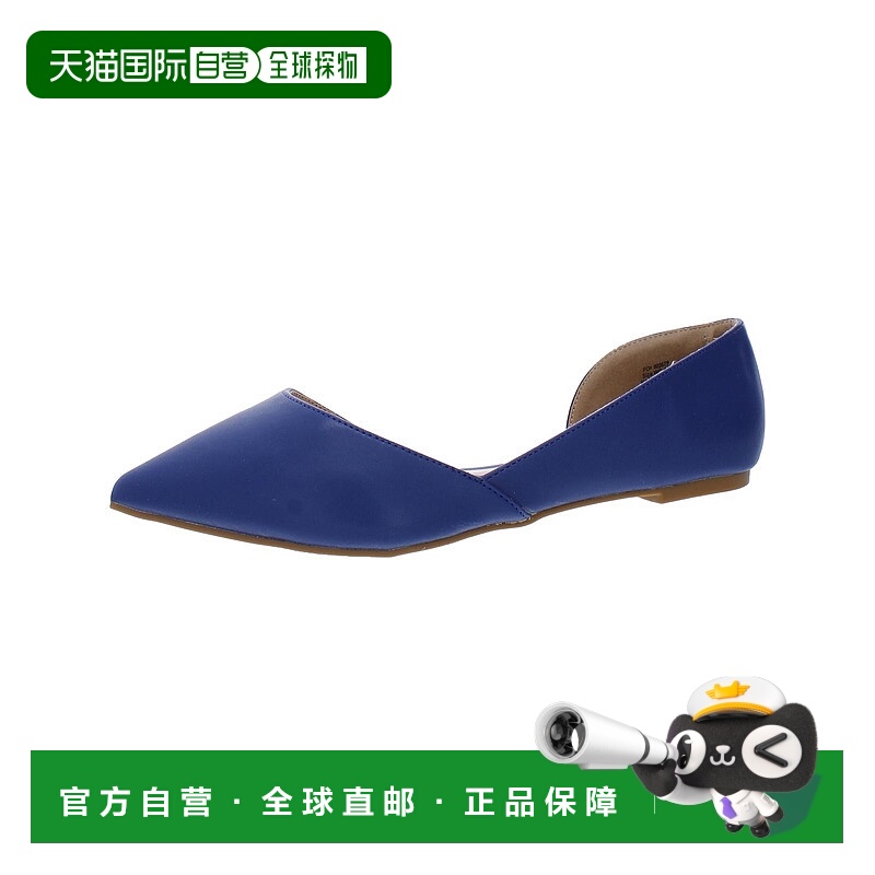 自营journee collectionCortni 女式尖头便鞋 D'Orsay - 条纹 美