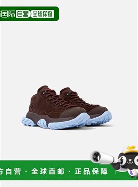 自营camper女式露营鞋Karst Trek脚踝靴-棕色 美国奥莱直发