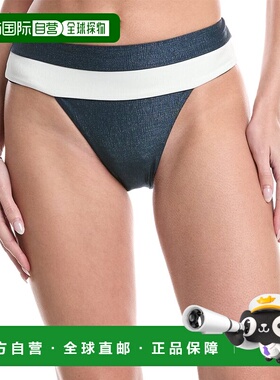 自营PQ Swim Banded Bottom - Black 美国奥莱直发性感泳裤