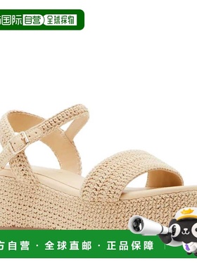 自营Madden Girl Julian-C Platform Natural Raffia  JULI06J1NA