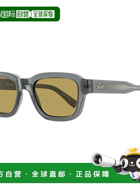 自营Lacoste Unisex L.12.12 Trim Rectangular Sunglasses L6048