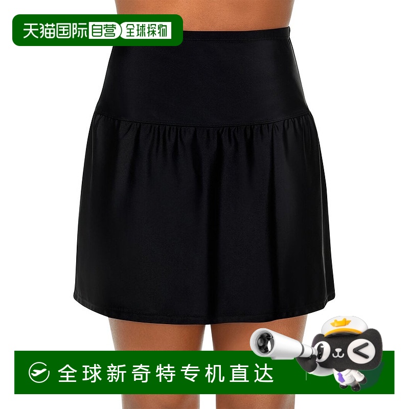 自营 reebok锐步控制裙-黑色 美国奥莱直发