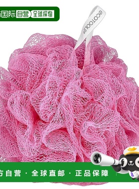 香港直邮Ecotools沐浴球浴花温和清洁身体柔软安绵密泡沫正品