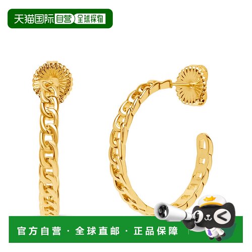 自营Bruno Magli Cecelia Gold Hoop Earrings - gold 美国奥莱直