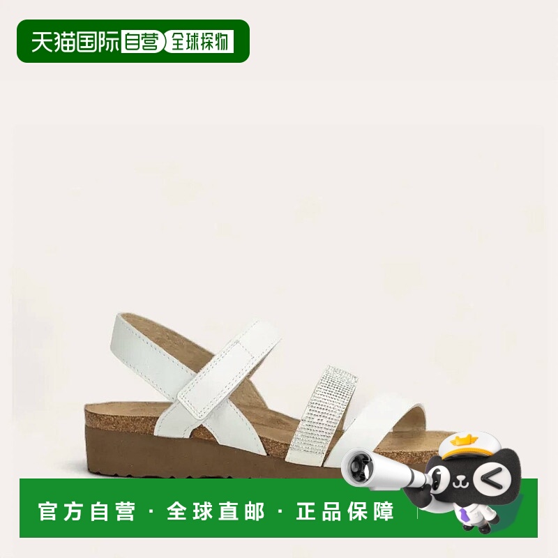 自营 naot白色皮革女式Krista凉鞋-白色皮革 美国奥莱直发