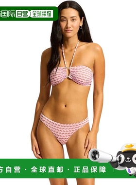 自营Women's Seafolly Mala Bikini Bottom Blossom Stretch Hips
