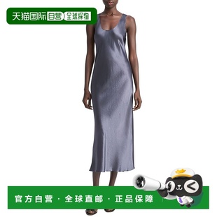 black 自营Vince Dress Tank 美国奥莱直发连衣裙 Bias