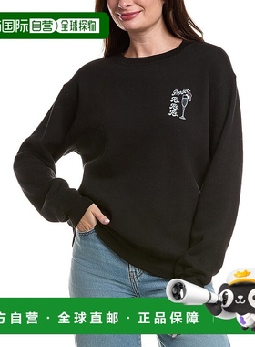 自营Project Social T Prosecco/Gin假日双面运动衫-黑色 美国奥