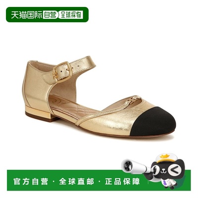 自营Sam Edelman Rylie Leather Mary Jane - gold 美国奥莱直发