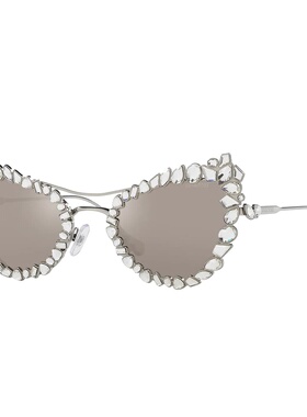 自营Swarovski  SK 7011 4001AP 56mm Womens Irregular Sunglass