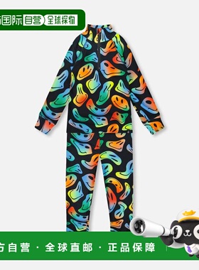自营deux par deuxTwo-Piece Thermal Underwear Set Smiley Face