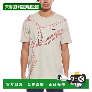 自营Hugo Boss Beetle T-Shirt - beige 美国奥莱直发