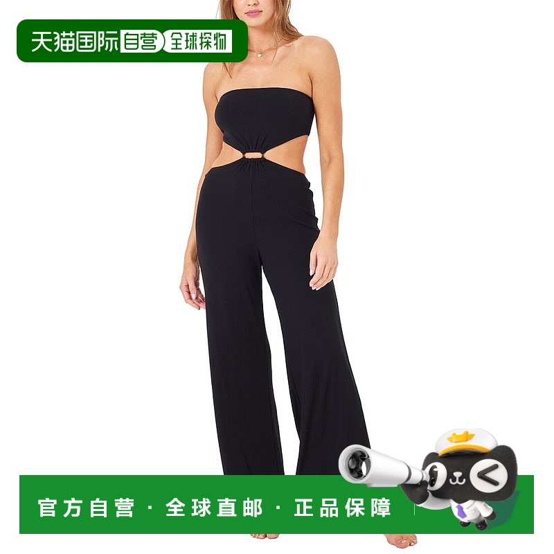 自营 l spaceL*Space帕洛阿尔托连衣裙-黑色 美国奥莱直发