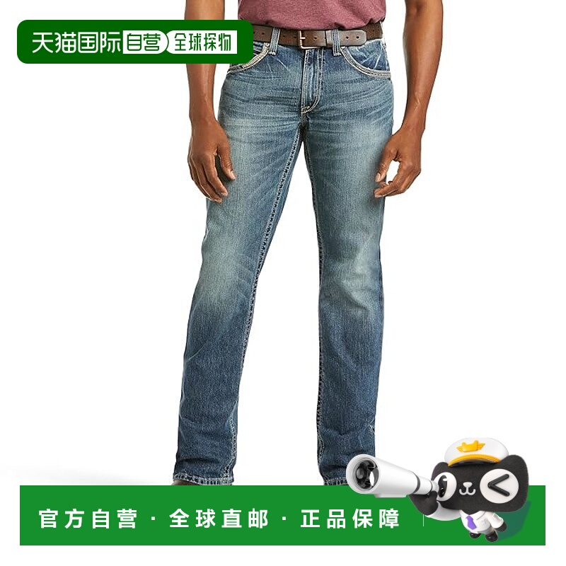 1h可退 香港直邮潮奢 ariat 男士 M5 Ridgeline 修身直筒牛仔裤
