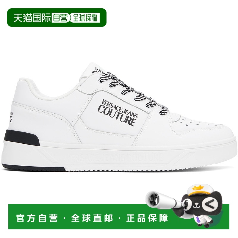 1h可退 香港直邮潮奢 Versace Jeans 范思哲 男士 白色 Starlight