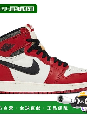 自营 Jordan 1 Retro High OG芝加哥失物招领处（GS）-红色 美国